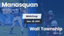 Matchup: Manasquan High vs. Wall Township  2019