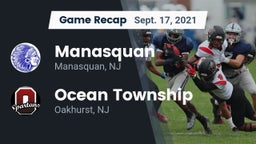 Recap: Manasquan  vs. Ocean Township  2021