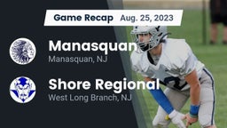 Recap: Manasquan  vs. Shore Regional  2023