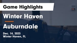 Winter Haven  vs Auburndale  Game Highlights - Dec. 14, 2023