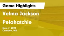 Velma Jackson  vs Pelahatchie  Game Highlights - Nov. 7, 2023
