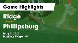 Ridge  vs Phillipsburg  Game Highlights - May 3, 2023
