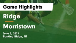Ridge  vs Morristown  Game Highlights - June 5, 2021
