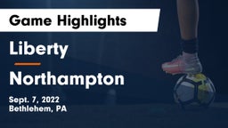 Liberty  vs Northampton  Game Highlights - Sept. 7, 2022
