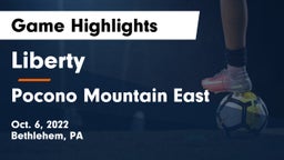 Liberty  vs Pocono Mountain East  Game Highlights - Oct. 6, 2022