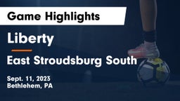Liberty  vs East Stroudsburg  South Game Highlights - Sept. 11, 2023