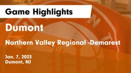 Dumont  vs Northern Valley Regional -Demarest Game Highlights - Jan. 7, 2023
