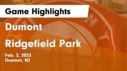 Dumont  vs Ridgefield Park  Game Highlights - Feb. 2, 2023