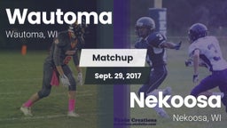 Matchup: Wautoma  vs. Nekoosa  2017