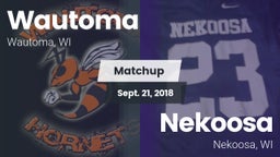 Matchup: Wautoma  vs. Nekoosa  2018