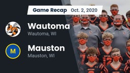 Recap: Wautoma  vs. Mauston  2020
