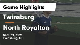Twinsburg  vs North Royalton  Game Highlights - Sept. 21, 2021