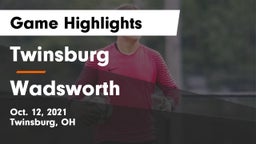 Twinsburg  vs Wadsworth  Game Highlights - Oct. 12, 2021