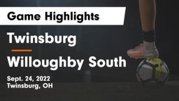 Twinsburg  vs Willoughby South  Game Highlights - Sept. 24, 2022