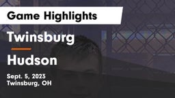 Twinsburg  vs Hudson  Game Highlights - Sept. 5, 2023