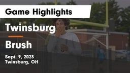 Twinsburg  vs Brush  Game Highlights - Sept. 9, 2023