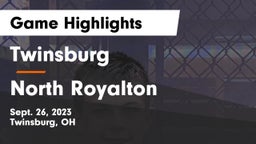 Twinsburg  vs North Royalton Game Highlights - Sept. 26, 2023