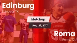 Matchup: Edinburg  vs. Roma  2017