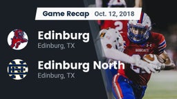 Recap: Edinburg  vs. Edinburg North  2018
