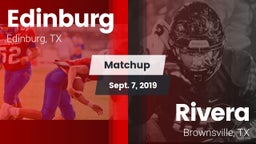 Matchup: Edinburg  vs. Rivera  2019