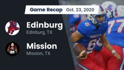 Recap: Edinburg  vs. Mission  2020