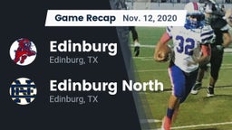 Recap: Edinburg  vs. Edinburg North  2020