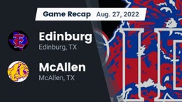 Recap: Edinburg  vs. McAllen  2022