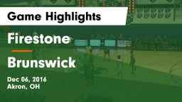 Firestone  vs Brunswick  Game Highlights - Dec 06, 2016