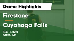 Firestone  vs Cuyahoga Falls  Game Highlights - Feb. 4, 2023