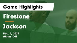 Firestone  vs Jackson  Game Highlights - Dec. 2, 2023