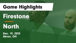 Firestone  vs North  Game Highlights - Dec. 19, 2023
