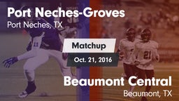 Matchup: Port Neches-Groves vs. Beaumont Central  2016