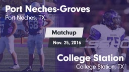 Matchup: Port Neches-Groves vs. College Station  2016