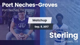 Matchup: Port Neches-Groves vs. Sterling  2017
