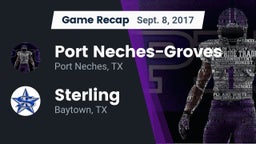 Recap: Port Neches-Groves  vs. Sterling  2017