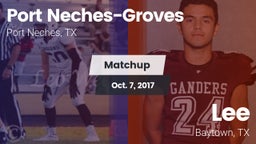 Matchup: Port Neches-Groves vs. Lee  2017