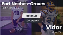 Matchup: Port Neches-Groves vs. Vidor  2017