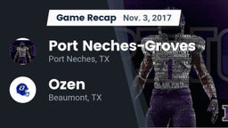 Recap: Port Neches-Groves  vs. Ozen  2017