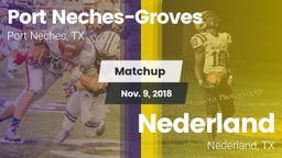 Matchup: Port Neches-Groves vs. Nederland  2018