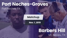 Matchup: Port Neches-Groves vs. Barbers Hill  2019