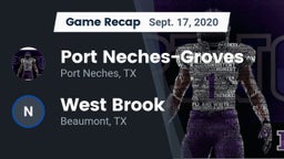 Recap: Port Neches-Groves  vs. West Brook  2020