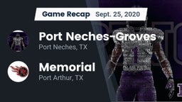 Recap: Port Neches-Groves  vs. Memorial  2020