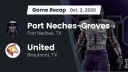 Recap: Port Neches-Groves  vs. United  2020