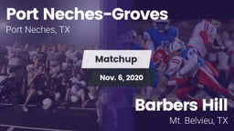 Matchup: Port Neches-Groves vs. Barbers Hill  2020