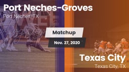 Matchup: Port Neches-Groves vs. Texas City  2020