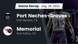 Recap: Port Neches-Groves  vs. Memorial  2022