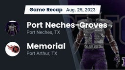 Recap: Port Neches-Groves  vs. Memorial  2023