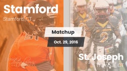 Matchup: Stamford  vs. St. Joseph  2016