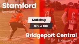 Matchup: Stamford  vs. Bridgeport Central  2017