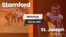 Matchup: Stamford  vs. St. Joseph  2018